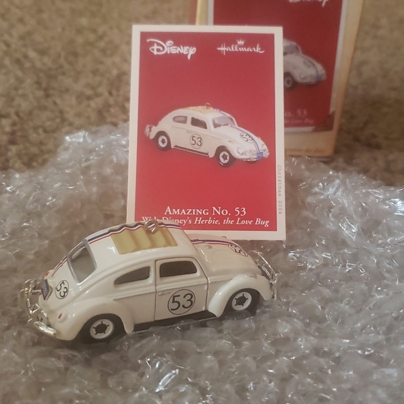 Hallmark Other - Brand new in box herbie the love bug ornament